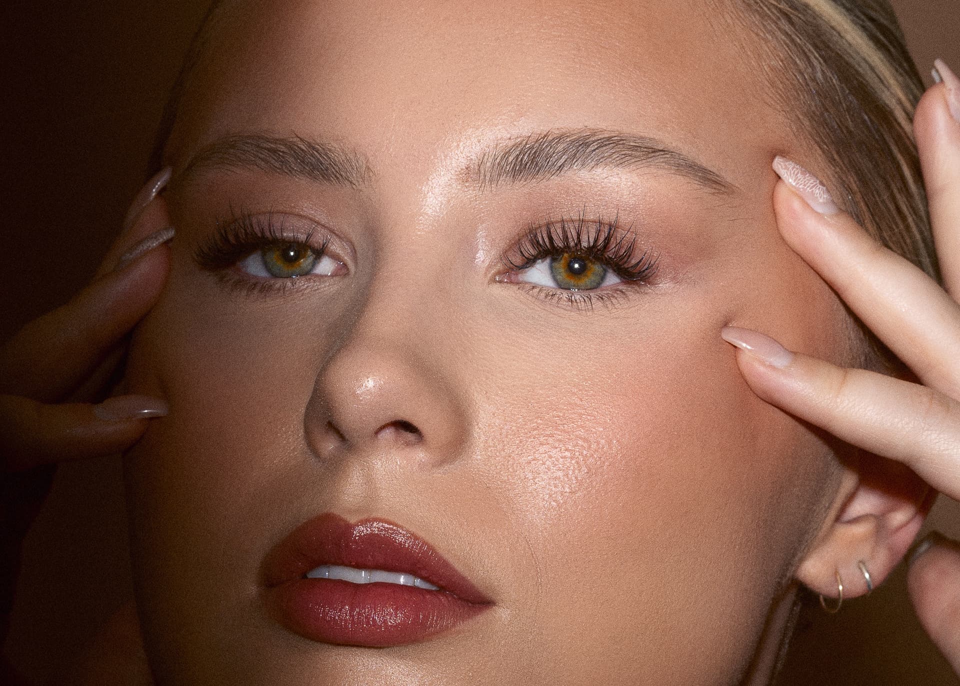 Flawless lashes and glowing skin — beauty by Studio Zeny